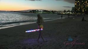 Today you play in the water and get hypnotized by Carmen's hip skills